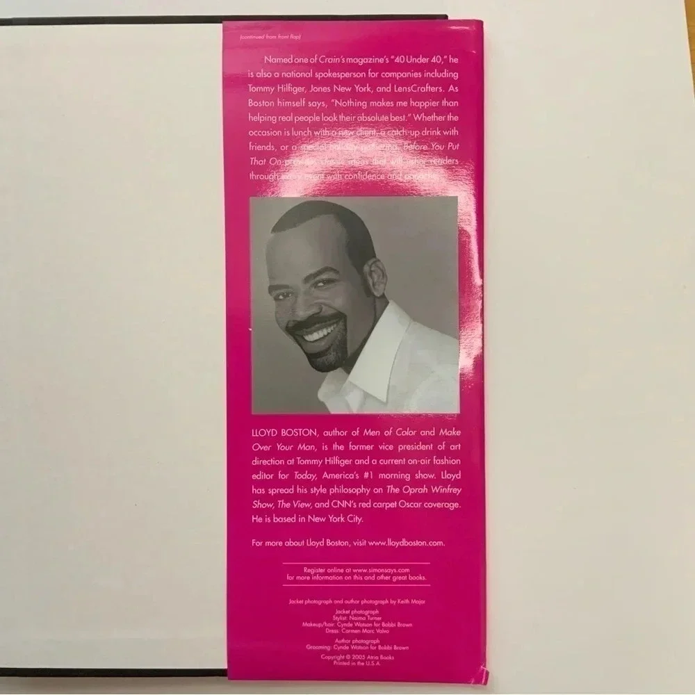 LLOYD BOSTON Fashion Coffee Table Book with Illustrations - Picture 5 of 10